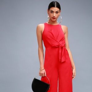 Lulus’s on track jumpsuit